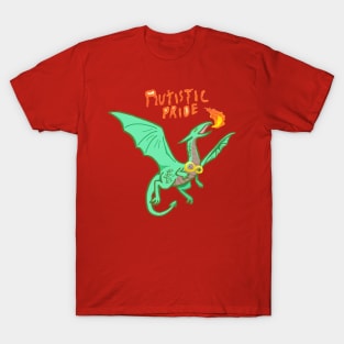 New Autistic Pride Dragon T-Shirt